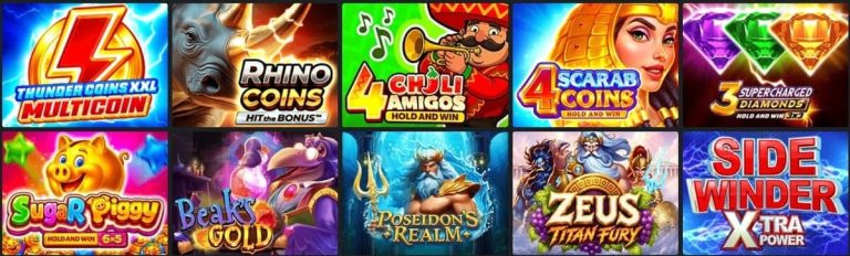Touch Casino machines à sous